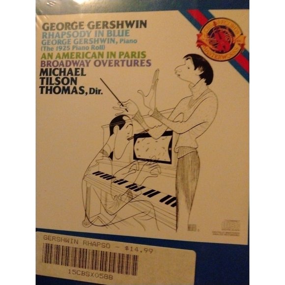 George Gershwin Rhapsody In Blue An American In Paris Broadway Overtures New - Picture 2 of 3